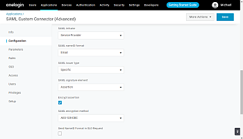 ONLYOFFICE SP und OneLogin IdP konfigurieren