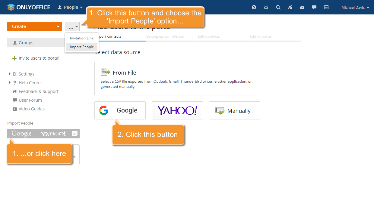 How ONLYOFFICE handles Google user data