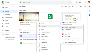 How ONLYOFFICE handles Google user data