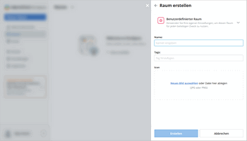 Räume erstellen