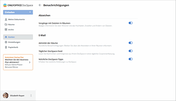 Profile bearbeiten
