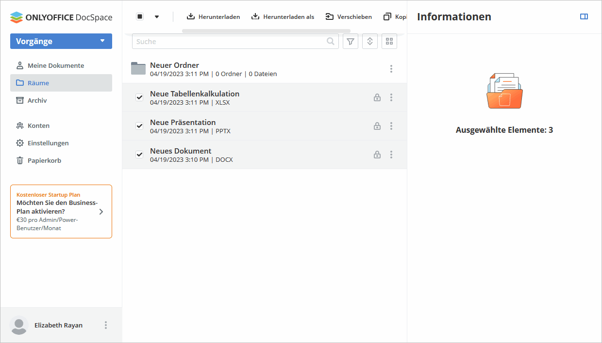 Gruppenoperationen