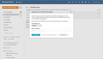CRM-Kontakt erstellen