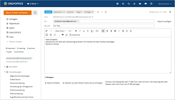 E-Mail erstellen