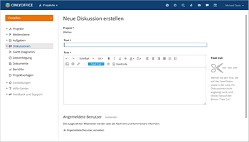 Diskussion führen