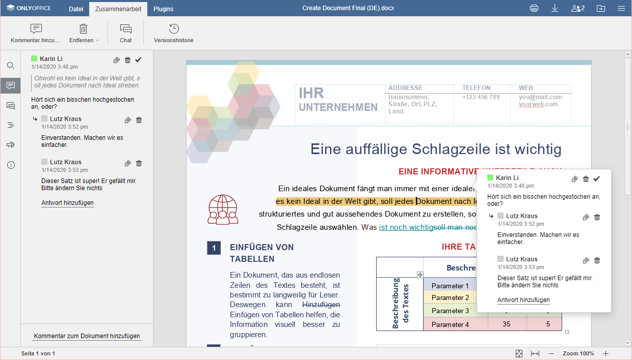Dateien und Ordner freigeben