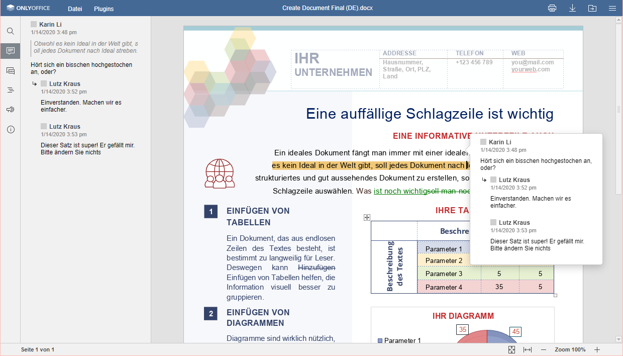 Dateien und Ordner freigeben