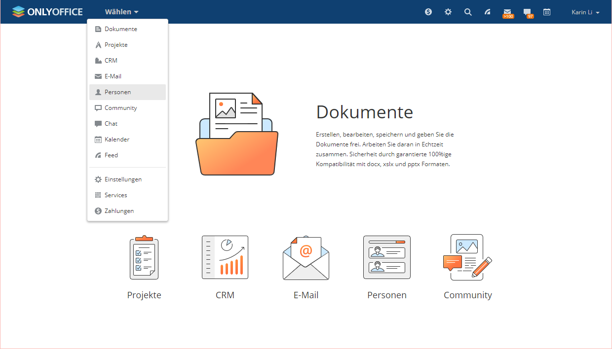 Open People module