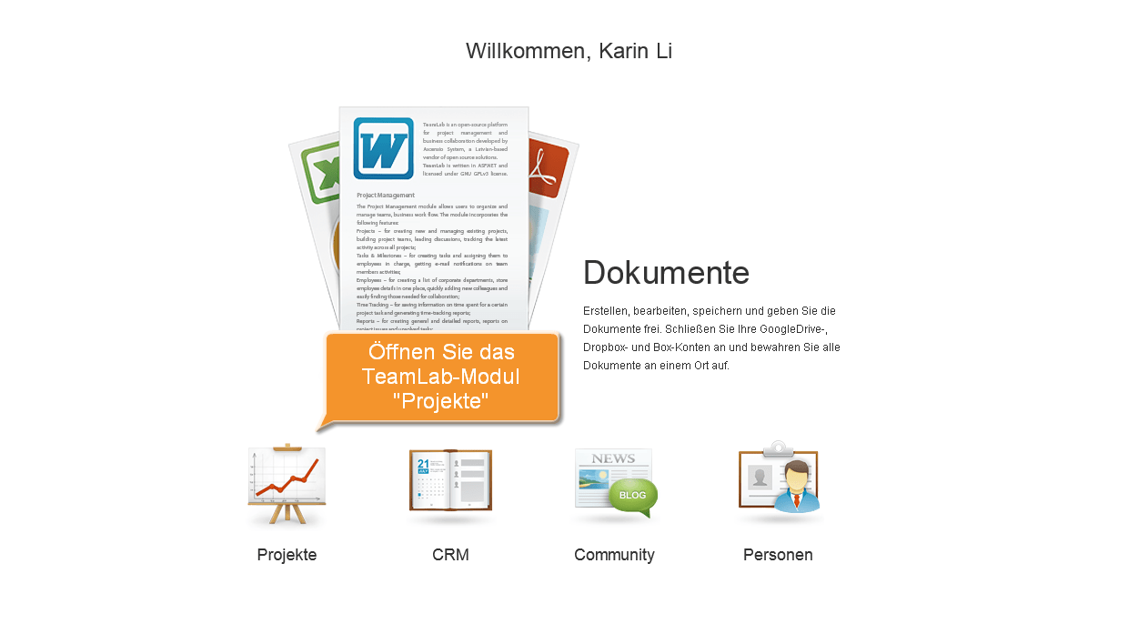 How to link your project with a CRM contact? Step 1