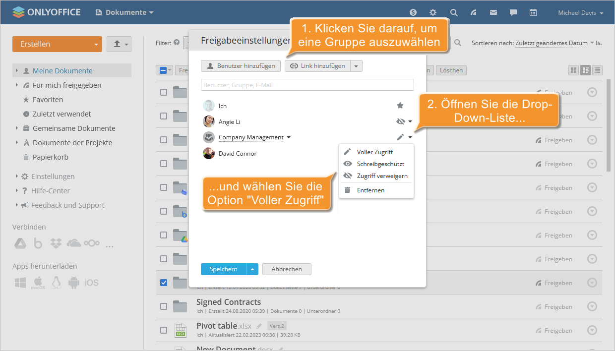 How to organize and manage your company documentation? Step 3