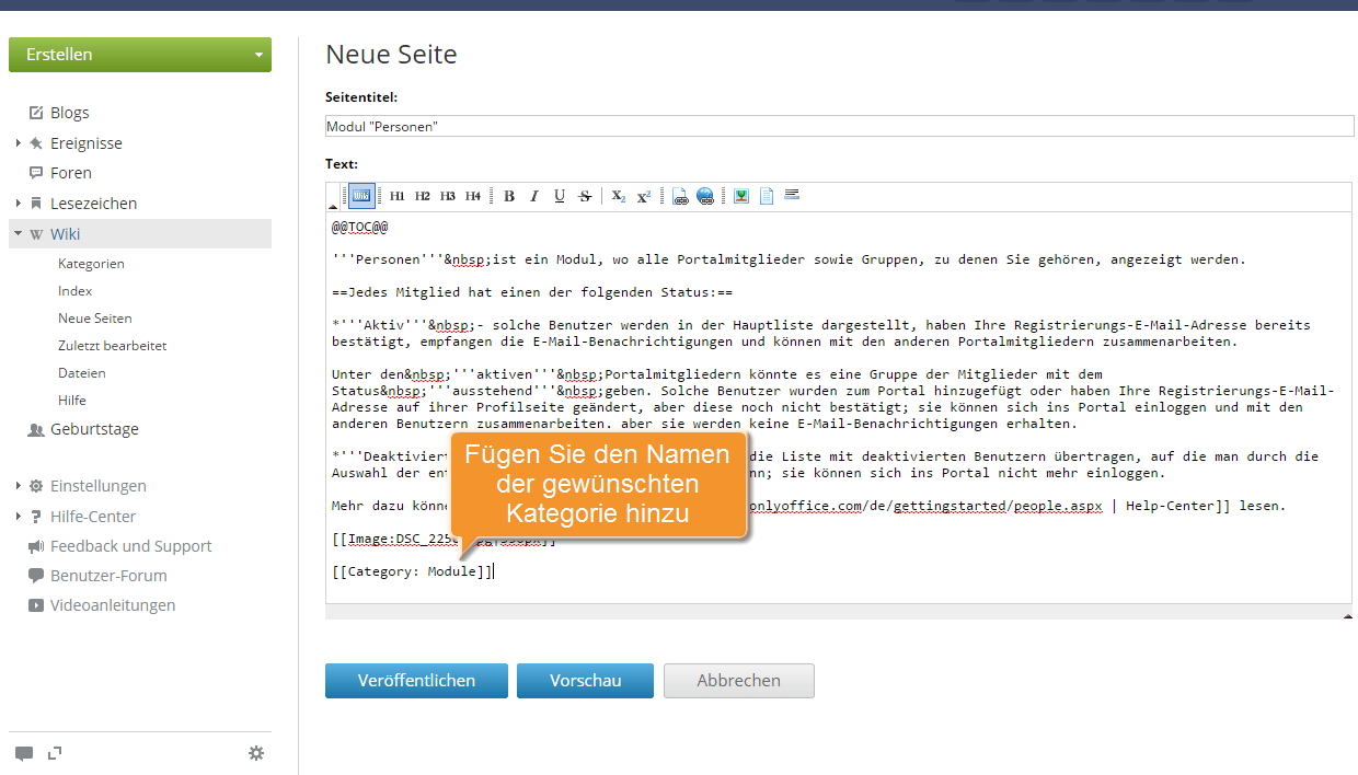 Wie erstellt man eine Wissensdatenbank? Schritt 7