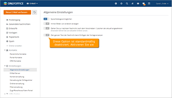 Wie kann man E-Mail Vorlagen erstellen? Schritt 4