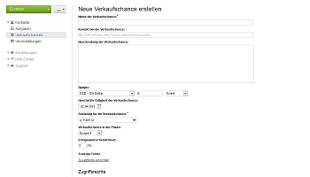Wie verfolgt man potentielle Verkäufe? Schritt 2