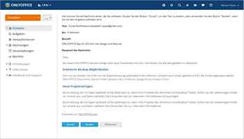Wie organisiert man einen Massenversand? Schritt 5