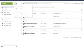 Wie exportieren Sie Ihre CRM-Kundendatenbank und bearbeiten Sie diese mit Spreadsheet Editor? Schritt 3