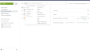 Wie verknüpfen Sie Ihr Projekt mit einem CRM-Kontakt? Schritt 2