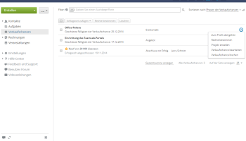 Wie verknüpfen Sie Ihr Projekt mit einem CRM-Kontakt? Schritt 3