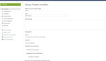 Wie verknüpfen Sie Ihr Projekt mit einem CRM-Kontakt? Schritt 3