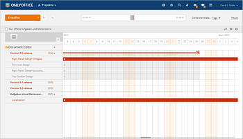 So verwalten Sie Ihr Projekt mithilfe des Gantt-Diagramms. Schritt 3