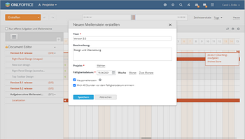 So verwalten Sie Ihr Projekt mithilfe des Gantt-Diagramms. Schritt 4