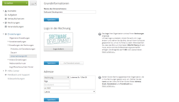 How to create invoices for your clients? Step 2