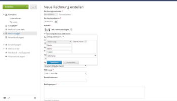 How to create invoices for your clients? Step 4