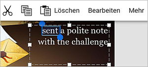Auswahlgriffe