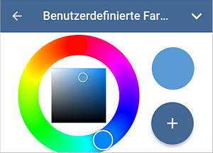 Benutzerdefinierte Farbe