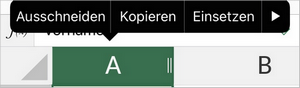 Pop-Up Menü