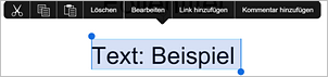 Pop-Up Menü