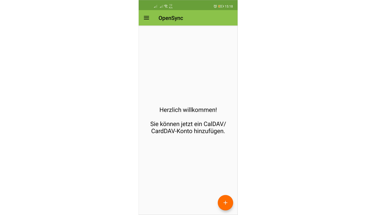 Kalender exportieren - Android-Gerät