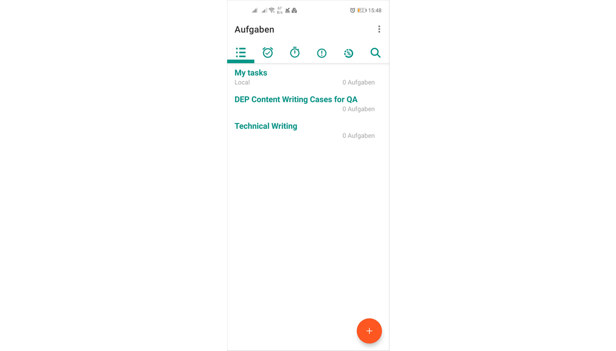 Kalender exportieren - Android-Gerät