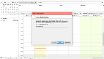 Exporting Calendar - Mozilla Thunderbird