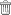 Symbol Löschen - Papierkorb
