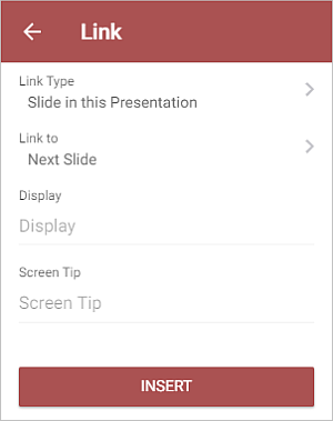 Internal Hyperlink