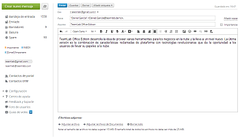 Crear correo
