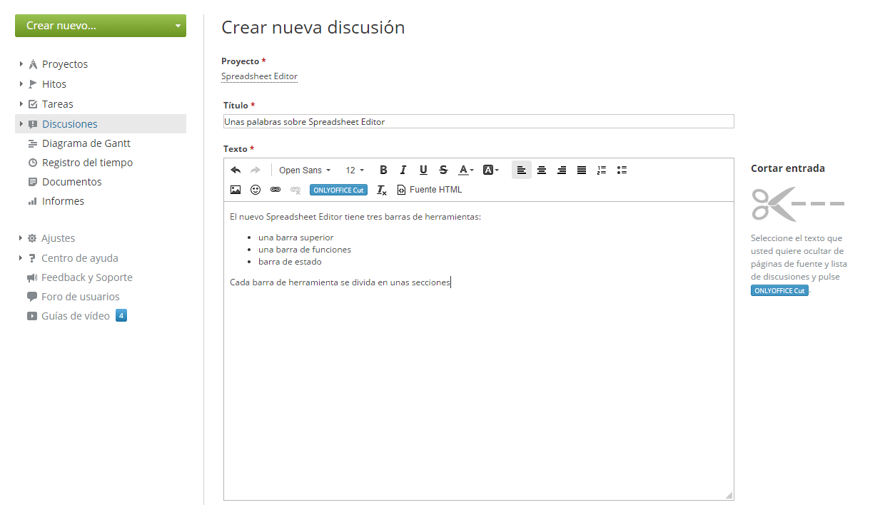 Dirigir discusión