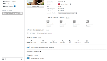 Manejar suscripciones
