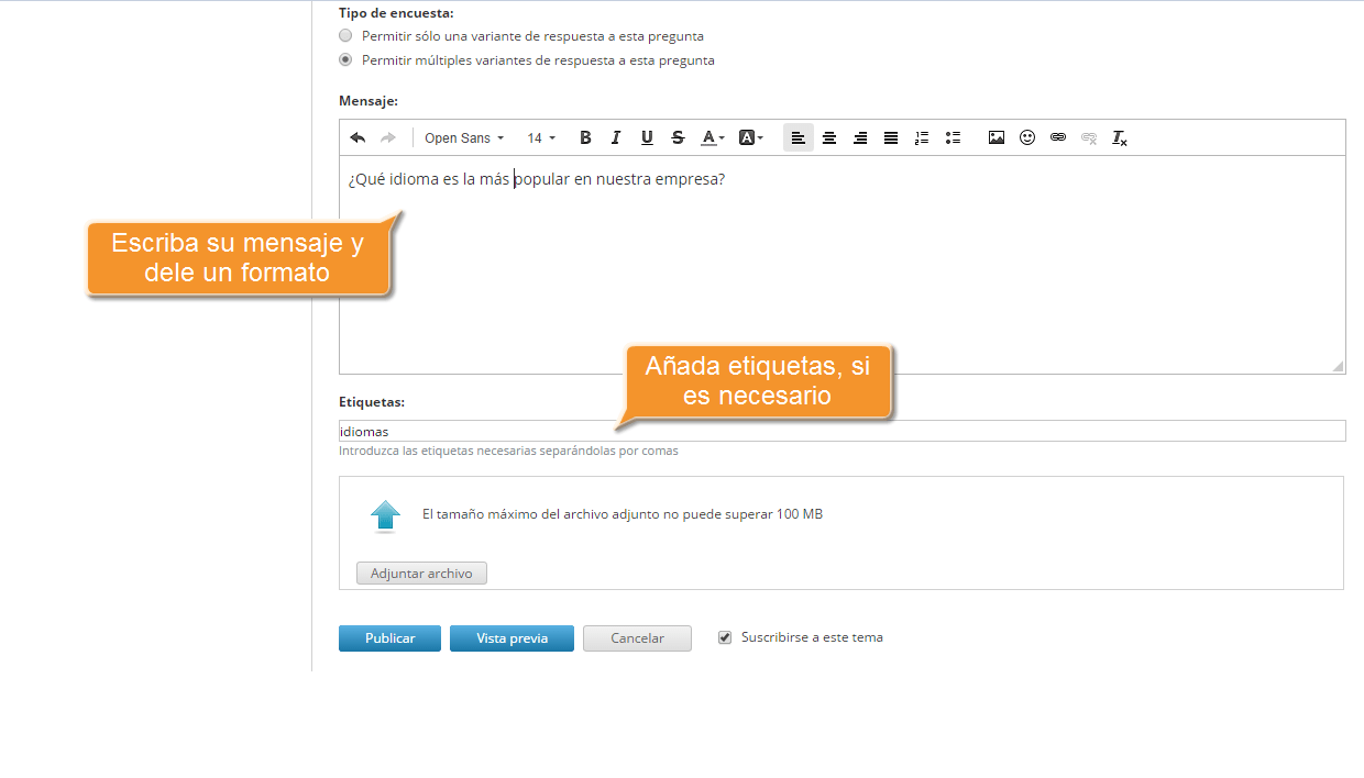 ¿Cómo hacer su foro más interactivo? Step 3