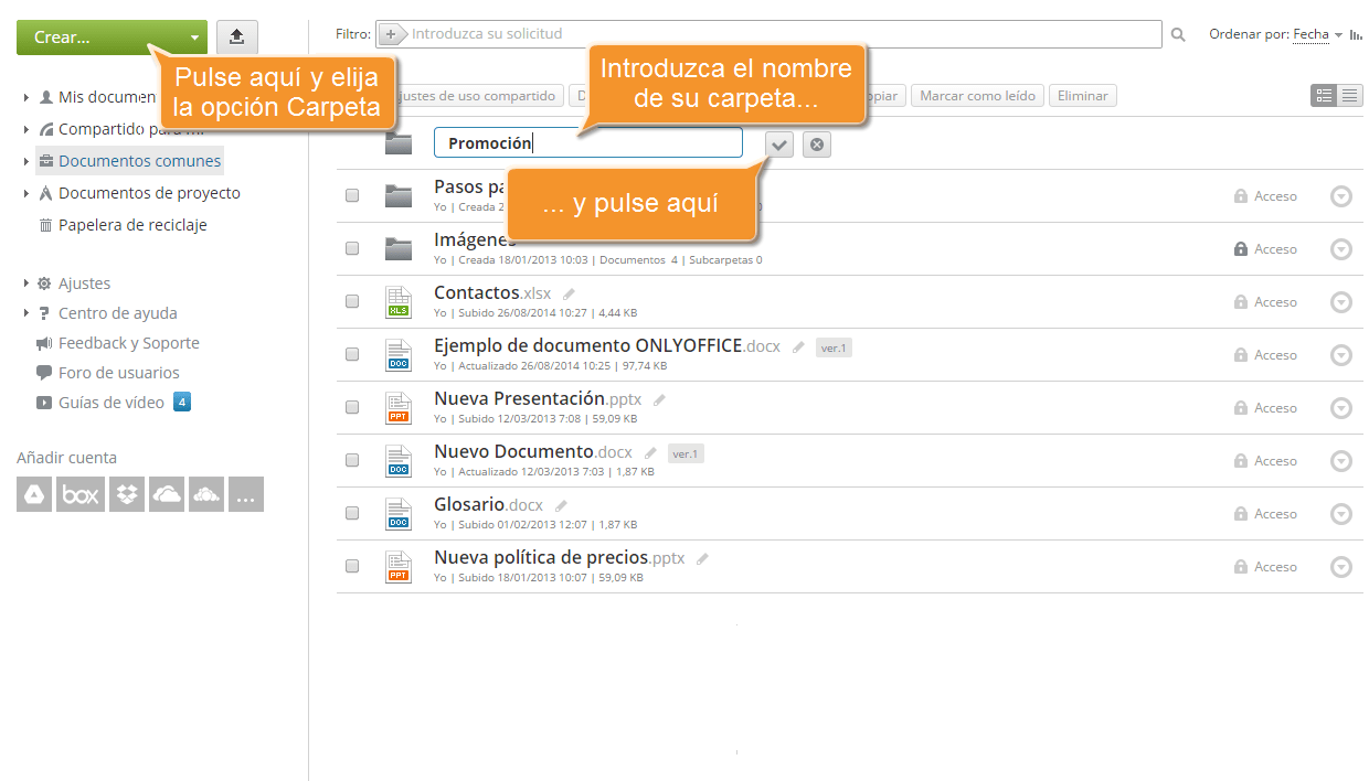 ¿Cómo organizar y gestionar la documentación de su empresa? Paso 2