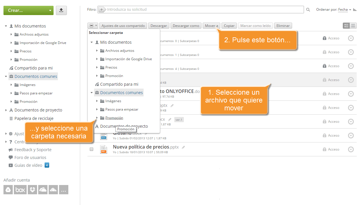 ¿Cómo organizar y gestionar la documentación de su empresa? Paso 4