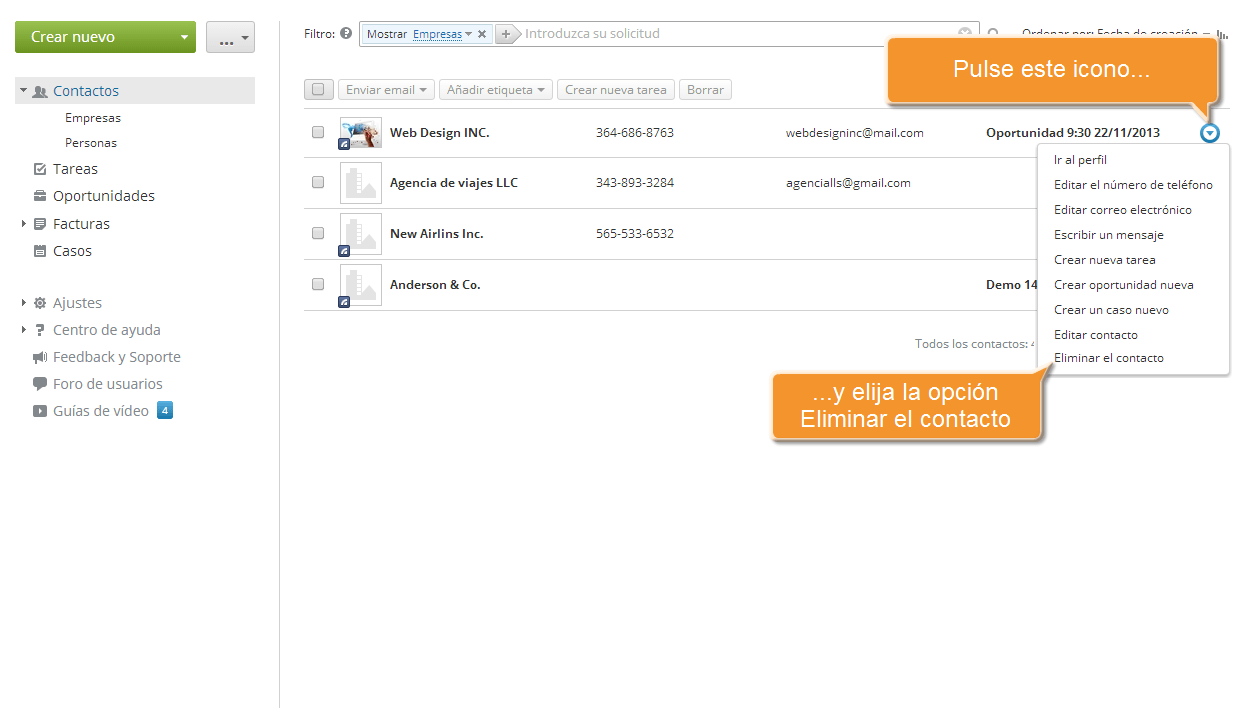 ¿Cómo mantener sus contactos actualizados? Step 6