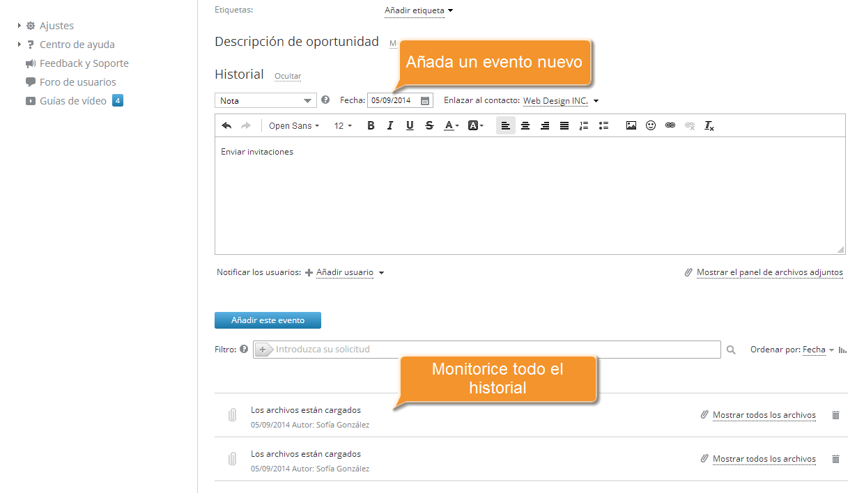 ¿Cómo seguir sus ventas potenciales? Step 7