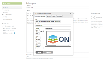¿Cómo insertar una imagen en su mensaje publicado? Paso 3