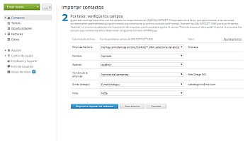 ¿Cómo añadir contactos a CRM al por mayor? Step 6