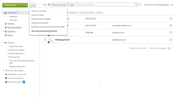 ¿Cómo exportar su base de datos de clientes CRM y editarla usando Spreadsheet Editor? Paso 3