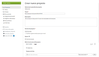 ¿Cómo enlazar una oportunidad con un proyecto? Step 3