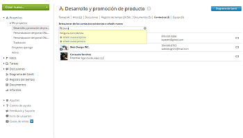¿Cómo vincular su proyecto con un contacto CRM? Step 3