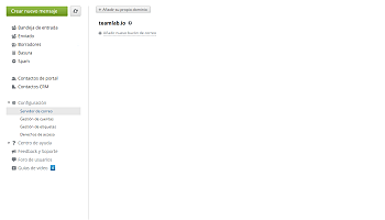 ¿Cómo configurar el servidor de correo en el portal? Paso 2