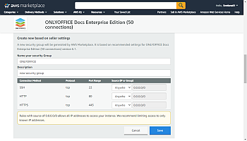 Launch your ONLYOFFICE instance